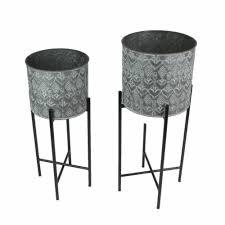 Arrosoir en métal galvanisé de fer de conception moderne fournisseur fait sur commande de fabricant pour la plante verte - Product Image 2