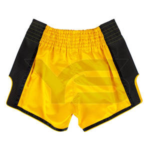 กางเกงขาสั้นฝึกซ้อมมวยไทยสำหรับผู้ชายแบบมืออาชีพมีโลโก้ออกแบบได้ตามต้องการสำหรับผู้ใหญ่ - Product Image 2