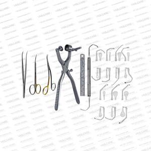 Kit d'instruments chirurgicaux pour amygdalectomie et adénoïdectomie de qualité supérieure avec boîte en acier inoxydable par Vaslcare - Product Image 3