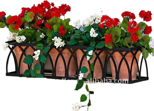 Macetas de Metal para Ventanas Interiores, Ecológicas y Personalizadas, con Acabado de Recubrimiento en Polvo, Artículos de Jardinería - Product Image 2