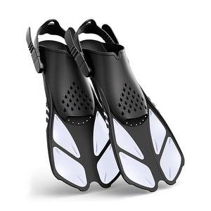 Yüksek kalite ayarlanabilir dayanıklı dalış yüzgeçleri yetişkinler çocuklar ve kadınlar için özel şnorkel <span class=keywords><strong>Flippers</strong></span> yüzücüler - Product Image 4