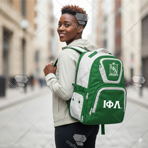 Mochila Escolar Iota Phi Lambda de Primera Calidad, Lista para Enviar, Último Modelo de Mochila Universitaria para Viajes y Deportes - Product Image 3
