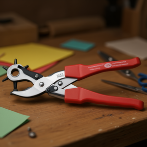 Alicates Perforadores Revolucionarios de 250 mm de Longitud Total, Herramienta de Manualidades con Acción de Palanca y Perforaciones de 2/2.5/3/3.5/4/4.5 mm de Plástico - Product Image 3