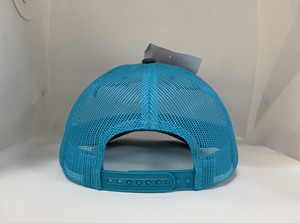 Casquettes de camionneur logo personnalisé bleu clair/charbon de bois Casquettes snapback Patch personnalisé Vietnam Casquette promotionnelle pour homme - Product Image 4