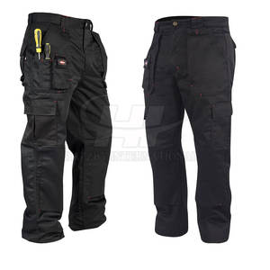 Pantalon de travail industriel confortable, léger, certifié CE, haute visibilité, réfléchissant, en polyester, pour la construction et l'entrepôt - Product Image 6
