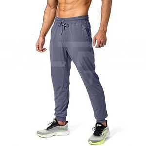 Mid Flat Plain Dyed <b>Baggy</b> Sweatpants Lightweight Lounge Pants Drawstring <b>Men's</b> Casual Workout Jogger Pants Open Bottom Wholesale - Product Image 2