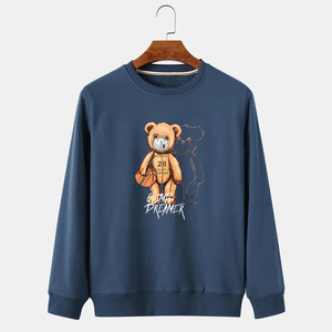 Sudaderas para Hombre Transpirables de Corte Regular, Ropa Casual Personalizada, Servicio ODM, Fabricación de Sudaderas al por Mayor, Otoño - Product Image 1