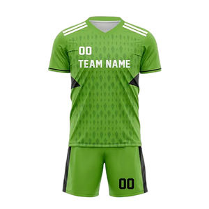 Vêtements d'équipe personnalisés Nouveau design Service OEM 7 sur 7 Uniformes Offre Spéciale bonne qualité 7 sur 7 Ensemble d'uniformes de football - Product Image 1