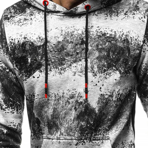 Alta calidad 30% algodón 70% poliéster adolescentes suéter personalizado sublimación DTG sudaderas con capucha básicas algodón mezclado con capucha - Product Image 3