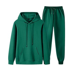 Trajes de chándal de rayas laterales de último diseño-chándal deportivo de algodón y poliéster para hombre - Product Image 2