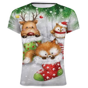 Custom <b>Christmas</b> T-<b>shirts</b> Full Screen Print Logo <b>Christmas</b> T-<b>shirts</b> For <b>Men</b> Casual Hip Hop Style <b>Christmas</b> T-<b>shirt</b> for <b>Men</b> - Product Image 6