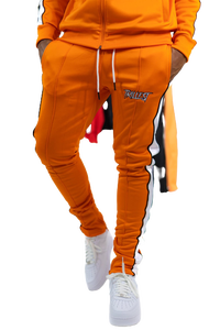 2023 pantalons de survêtement évasés en cuir de haute qualité pour hommes pantalons de survêtement Streetwear avec multi-poches - Product Image 6