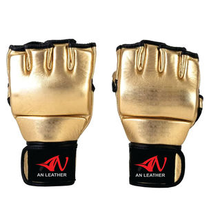 Guantes MMA personalizables de alta calidad Artes marciales mixtas Medio dedo Guantes MMA Artes marciales MMA Guantes de entrenamiento de lucha MMA - Product Image 3