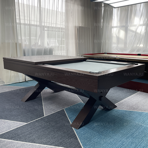 Table de billard moderne personnalisée à prix avantageux, 3 en 1, table de billard multifonctionnelle, 7 pieds, 8 pieds, 9 pieds, salle à manger avec plateau de jeu pour la maison - Product Image 4