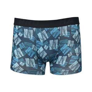 Handee Men's Mid-Rise Underwear Breathable Spandex Polyester Briefs Square Detail Knitted Fabric Green Color Logo Waist ODM - Product Image 1
