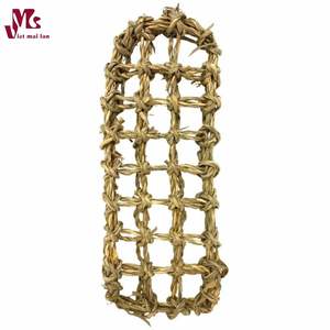 Grass Mat Woven <b>Bed</b> Mat <b>for</b> Small Animal Grass Bedding Nest Chew Toy <b>Bed</b> Play Toy <b>for</b> <b>Guinea</b> <b>Pig</b> Parrot Rabbit - Product Image 3