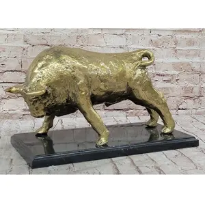 Luxury Handmade Metal Parrot Pair Figurine <b>Sculpture</b> <b>Gold</b>-Plated Casting Modern Artwork Holiday & Wedding Decor Zahid Exports - Product Image 1