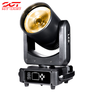 Stage 300W LED Zoom Moving Head Wash Light Bi-Color Face Fixture 10-17 Degree DMX for Church Wedding Event Rental Pro Use - Product Image 1