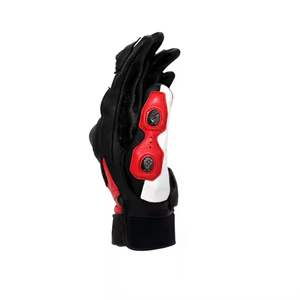 Guantes de cuero anticaída para motocicleta, guantes protectores de cuero todoterreno - Product Image 2