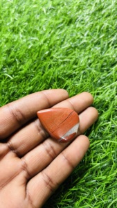 พลอยแจสเปอร์สีแดงธรรมชาติอัญมณีทรงหลวมขัดเงาเจียระไนคริสตัลเจียระไนทุกขนาดสำหรับทำเครื่องประดับจี้อัญมณี - Product Image 2