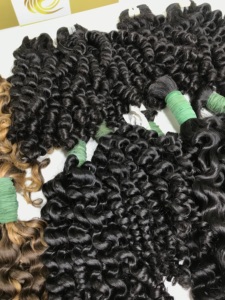 Extensiones de cabello humano vietnamita de trama rizada al agua, rizo de encaje suave HD, estilos sueltos de ondas profundas, envío rápido para uso de extensión - Product Image 6