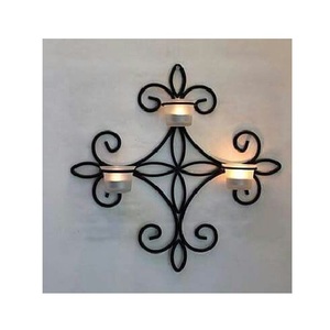 Lanternes porte-bougie en filigrane métallique artistique, fabriquées à la main pour la méditation, le yoga, le spa et l'éclairage d'ambiance chaleureux à la maison - Product Image 1