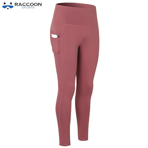 Women's High Waist Thick Compression <b>Leggings</b> Breathable Anti-Bacterial Solid <b>Pattern</b> Gym Yoga Running Wear High Quality Raccoon - Product Image 5