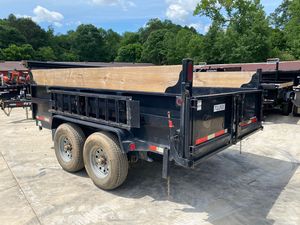 REMOLQUES 2020 7X12 3 12K REMOLQUE DE VOLTEO D12K7123G-USADO - Product Image 3