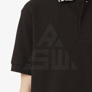 เสื้อสำหรับผู้ชายผ้าสแปนเด็กซ์/ โพลีเอสเตอร์ผ้าถักกันความชื้นขนาดใหญ่พิเศษ - Product Image 6