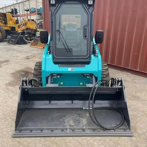 Sunward SWTL 2820 Compact Skid Steer Loader Kubota Diesel <b>Engine</b> Pump Core 5 Ton Rated Load Earth Moving Tractor Loader - Product Image 1