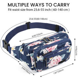 Riñoneras Portátiles de Alta Calidad con Cierre de Cremallera Impermeable, Impresión Personalizada al por Mayor - Product Image 3