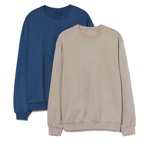 เสื้อสเวตเตอร์ผ้าฟลีซสำหรับผู้ชายเสื้อสเวตเชิ้ตผ้าฟลีซไซส์ใหญ่ใส่สบายมีเชือกผูก - Product Image 4