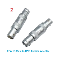 Adaptateur RF Q9 BNC mâle vers FFA 00S/1S femelle droit pour connecteur radio WiFi, vente en gros