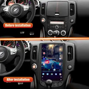AuCAR 13.6 "Android 11 Multimedia Player GPS Navigation Autoradio Auto DVD Player Auto Elektronik Für Nissan 370Z 2009-2021