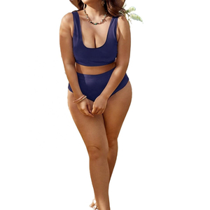 Ensemble de maillots de bain sexy pour femmes grande taille de qualité supérieure, respirant, à rayures, une pièce, confortable, sexy, vêtements de plage pour filles - Product Image 4