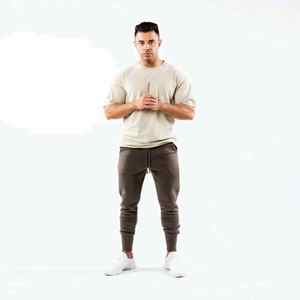 Streetwear personnalisé pour hommes brodé impression 3d bouffante français éponge empilés pantalons de survêtement High Street polaire Flare pantalons de survêtement - Product Image 1