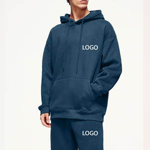 Ensemble de survêtements de sérigraphie surdimensionnés pour hommes surdimensionnés ensemble de 2 pièces au prix d'usine en vente - Product Image 3