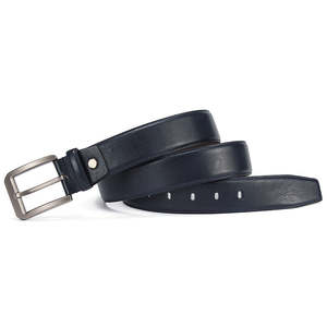 Ceinture en cuir de vachette véritable pour hommes sur mesure en alliage double face de luxe pour boucle Ceintures de marque privée de style décontracté Pakistan - Product Image 5
