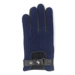 Gants de conduite en cuir de mode chauds d'hiver personnalisés fabriqués en usine/Gants en cuir véritable de qualité supérieure prix de gros