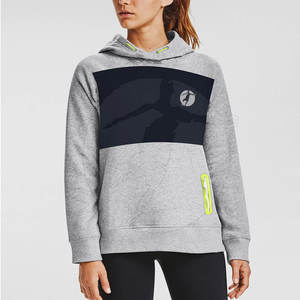 เสื้อฮู้ดดี้สตรีทแวร์ฤดูหนาวสำหรับผู้หญิง แบรนด์ Ozil International ขายส่ง ผ้าฝ้ายผสมโพลีเอสเตอร์ ขนฟลีซ แขนยาว สกรีนโลโก้ได้ ทรงโอเวอร์ไซส์ - Product Image 1