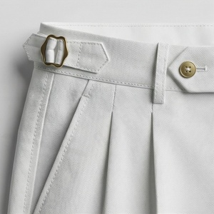 Vente directe d'usine Pantalons d'affaires pour hommes Pantalon décontracté Droit Slim Bureau Formel Pantalons respirants Hommes Professionnel Lieu de travail - Product Image 4