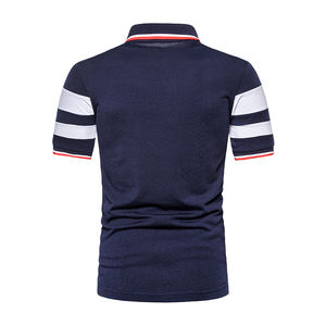 Venta al por mayor 100% algodón unisex para polos para hombres ODM & OEM personalizable patrón liso personalizado marca de suministro - Product Image 5