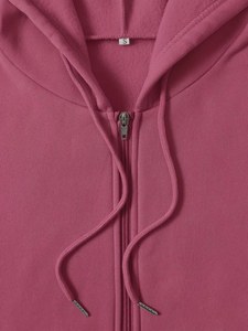 Sweat à capuche d'hiver 100% coton molletonné personnalisé poids lourd 400 grammes pull surdimensionné sweats à capuche courts de luxe pour hommes - Product Image 2