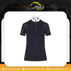 Nueva llegada Camisa de montar a caballo Capa base Polo Ecuestre Camisa de montar para mujer disponible a precio asequible - Product Image 6