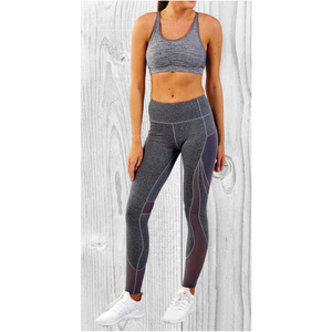 Customized Heavyweight 90% Polyester/10% Spandex Knit <b>Racer</b> Back Sportswear Plus Size Ribbed Gym Wear XL Lightweight Yoga Design - Product Image 3