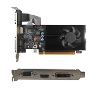 Tarjeta Gráfica GT610 Nueva, 2GB DDR3 64Bit, Perfil Bajo, Ventilador Único, HD/VGA DVI para PC de Oficina, 2 Años de Garantía