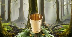 Copa Julep de latón de diseñador con mosaico de cuentas, vaso de cristal de lujo para accesorios Moscow Mule Mint - Product Image 3