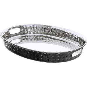 Metal Casted Golden Elegant and Durable Metal Serving <b>Tray</b> Perfect for Serving <b>Drinks</b> Snacks and Stylish Decor - Product Image 3