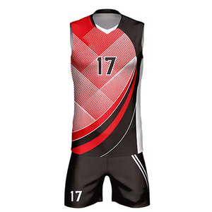 Servicio OEM al por mayor ropa deportiva uniformes de voleibol diseñe su propio uniforme de voleibol sin mangas por sublimación para hombres y mujeres - Product Image 4