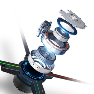 Ventilador Holográfico 3D de 75 cm Más Rentable del 2024, Pantalla de 2800*1024, Ventilador Proyector 3D Giratorio, Ventilador Holográfico <span class=keywords><strong>LED</strong></span> para Publicidad - Product Image 4